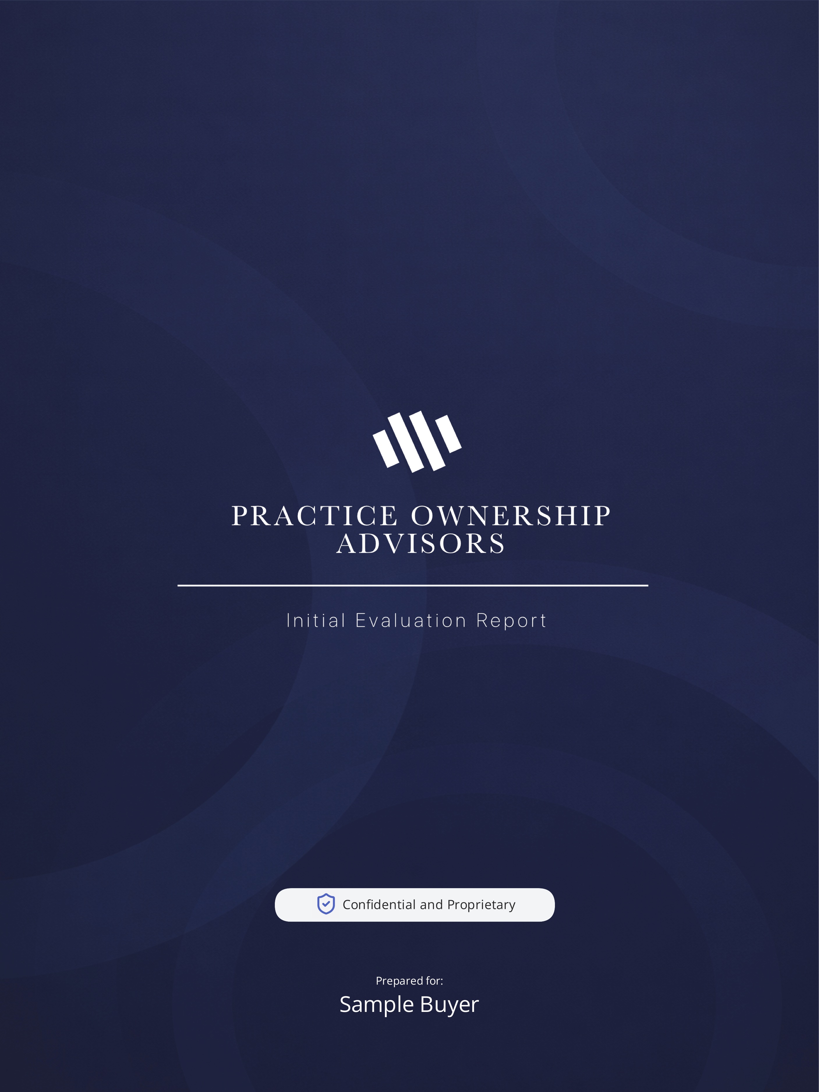Practice Evaluation Report page 1